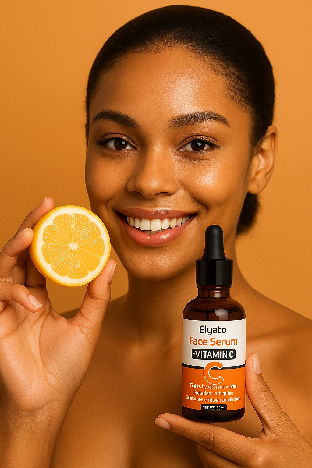 Vitamin C Face Serum - Skin Care for Dark Spots, Vitamin C Serum with Hyaluronic Acid, Ferulic Acid, & Vit E - Anti Aging and Skin Brightening, Pure Vit C Facial Care 50ml