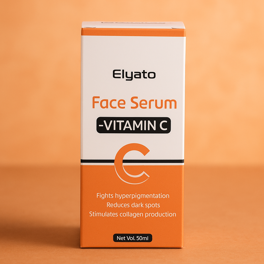 Vitamin C Face Serum - Skin Care for Dark Spots, Vitamin C Serum with Hyaluronic Acid, Ferulic Acid, & Vit E - Anti Aging and Skin Brightening, Pure Vit C Facial Care 50ml
