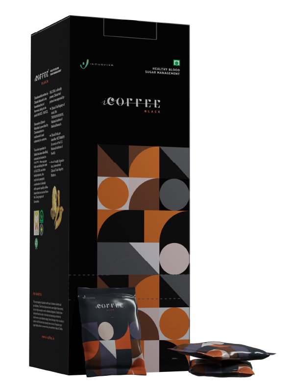 Indus Viva I Coffee Black Coffee (10g x 50 Sachets)