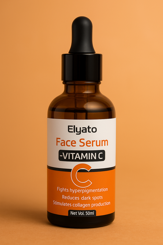 Vitamin C Face Serum - Skin Care for Dark Spots, Vitamin C Serum with Hyaluronic Acid, Ferulic Acid, & Vit E - Anti Aging and Skin Brightening, Pure Vit C Facial Care 50ml