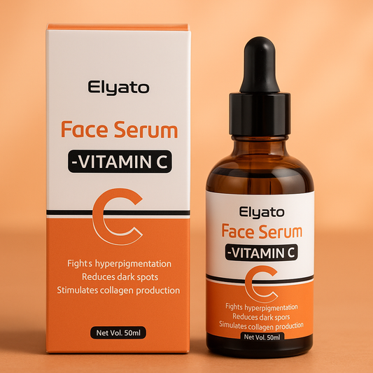 Vitamin C Face Serum - Skin Care for Dark Spots, Vitamin C Serum with Hyaluronic Acid, Ferulic Acid, & Vit E - Anti Aging and Skin Brightening, Pure Vit C Facial Care 50ml