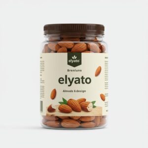 elyato premium almonds, 300g