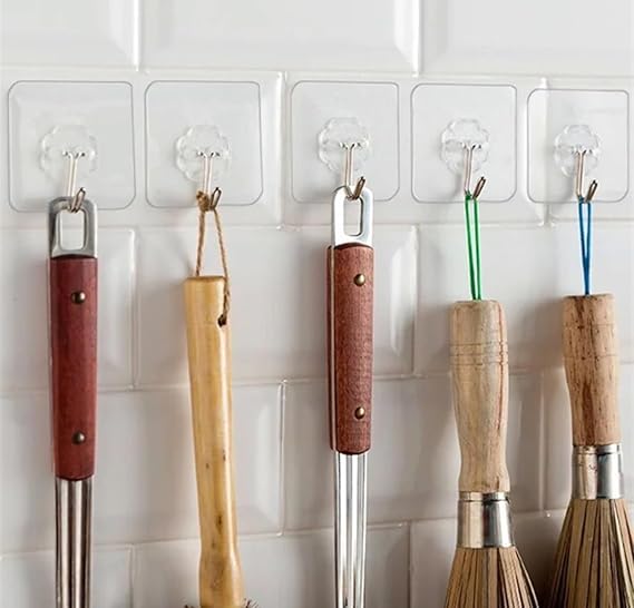 kitchen hooks nail free sticky hangers with stainless hooks pack of 10 kitchen hooks nail free sticky hangers with stainless hooks pack of 10